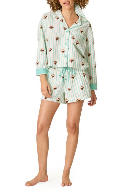 Flannel Pajamas and Headband 3-Piece Set