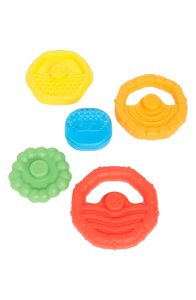 Baby Einstein Stack & Teethe<sup>™</sup> Multi Textured Teether Toy, Alternate, color,