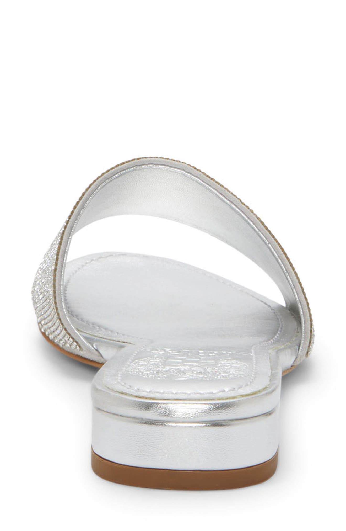 Vince Camuto Meren Slide Sandal, Alternate, color, Silver