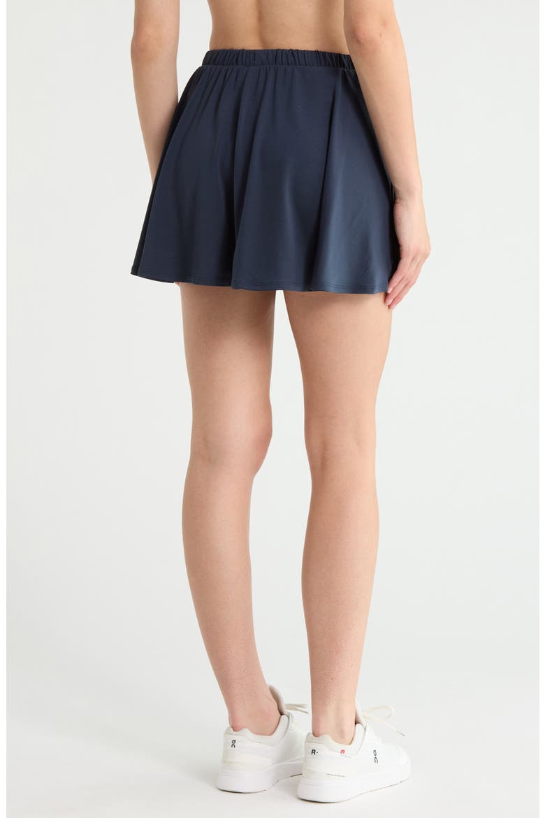 Sport Active Drawcord Miniskirt, Alternate, color, NOCTURNAL NAVY