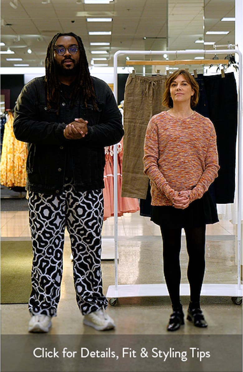 Space Dye Cotton Sweater, sales video thumbnail