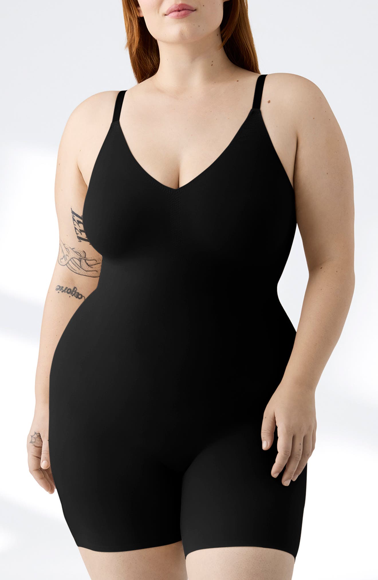 Seamless Sculpt Mid Thigh Bodysuit