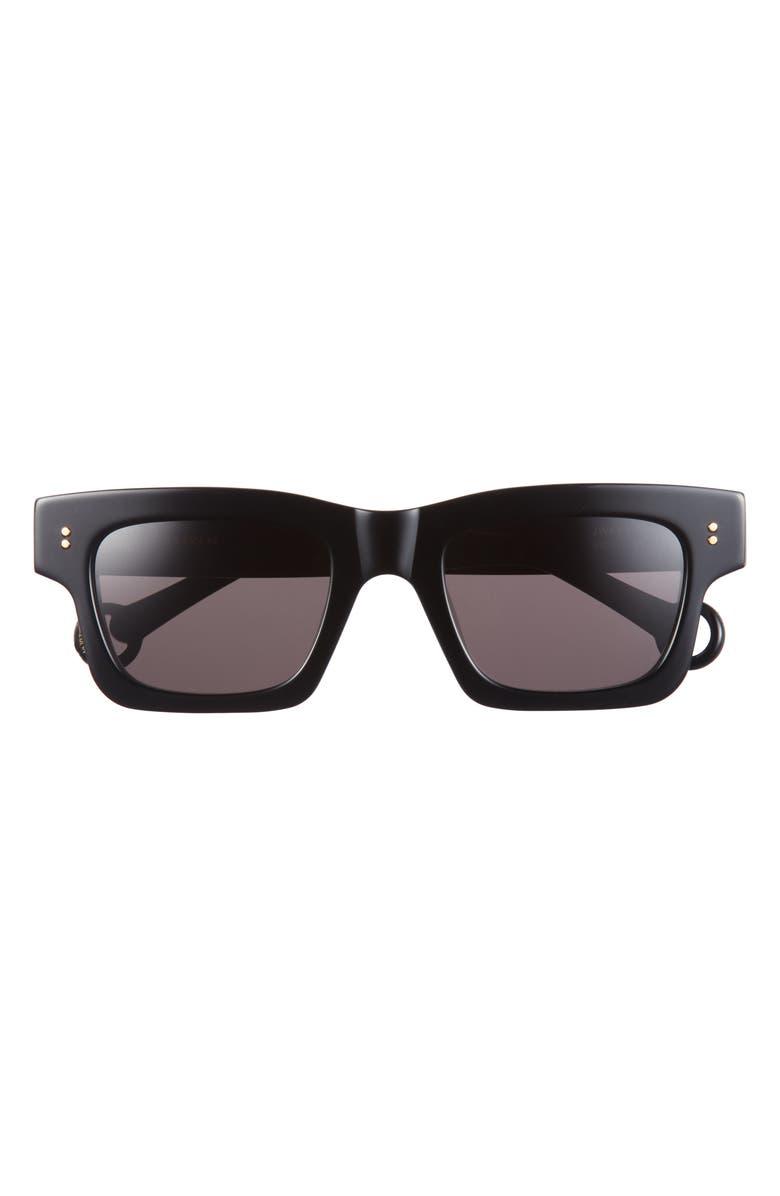 JW Anderson Rectangular Sunglasses, Main, color, Black