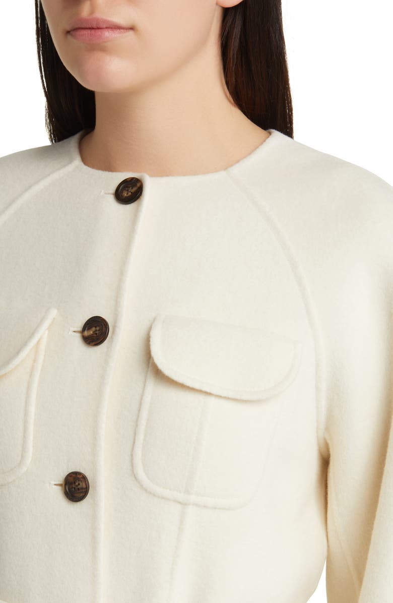 Ted Baker London Lesliiy Wool Blend Belted Coat, Alternate, color, 