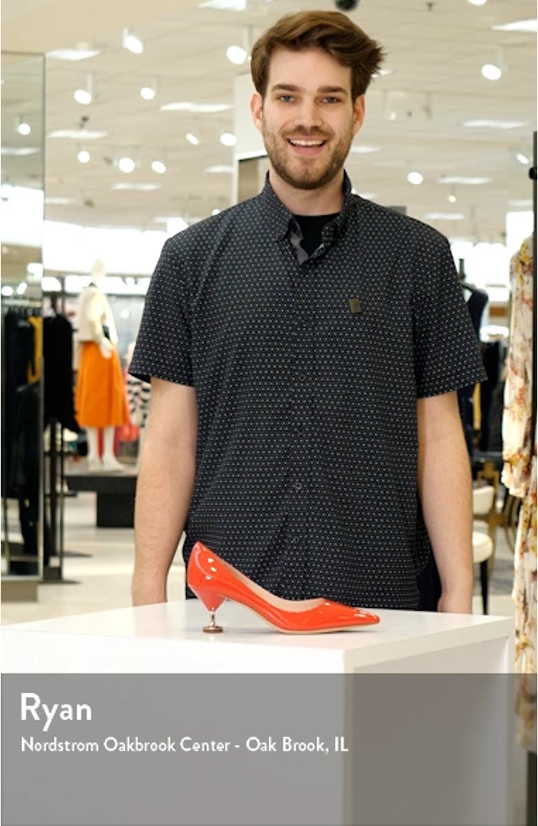 garnish pointed toe pump, sales video thumbnail