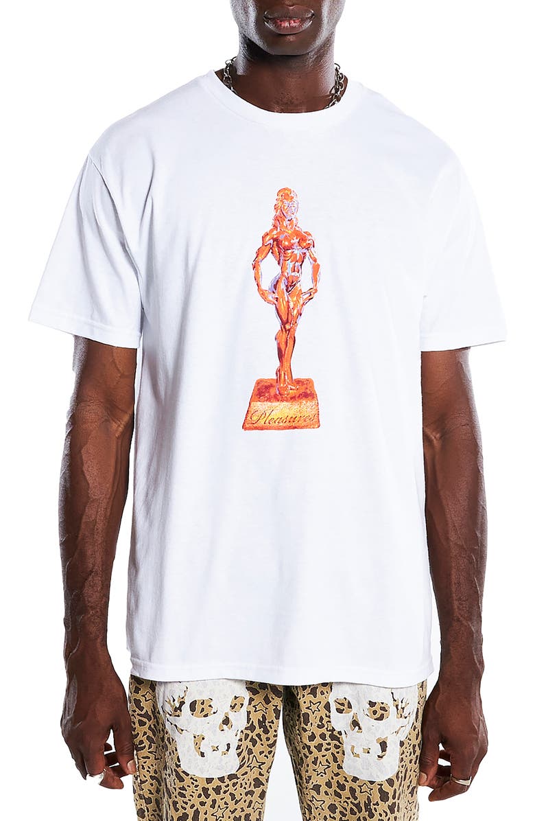 PLEASURES Strong Cotton Graphic Tee, Main, color, 