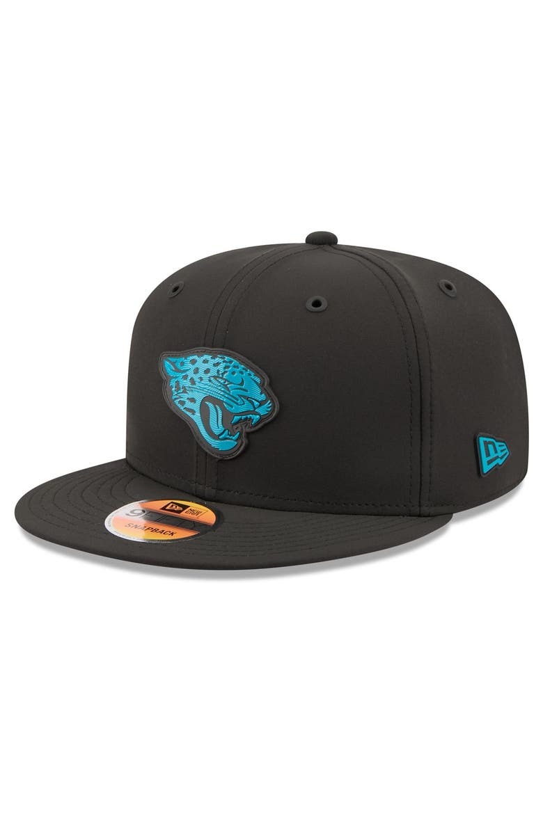 Men's New Era Black Jacksonville Jaguars 2026 Sideline 9FIFTY Snapback Hat, Main, color, Black
