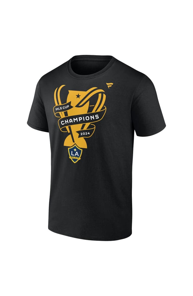 FANATICS Men's Fanatics Black LA Galaxy 2024 MLS Cup Champions Locker Room T-Shirt, Alternate, color, 