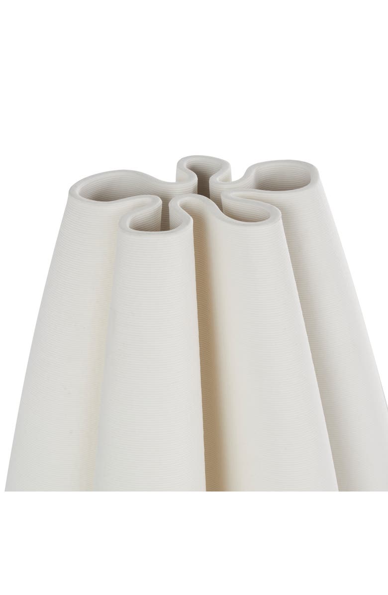 VIVIAN LUNE HOME Fluted Ceramic Vase, Alternate, color,