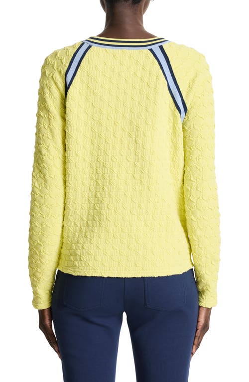 Nz Active By Nic+zoe Textured Tipped Sweatshirt