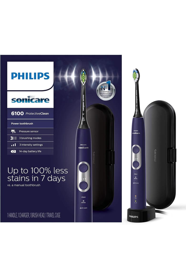 ProtectiveClean 6100 Electric Toothbrush Deep Purple, Main, color, Deep Purple