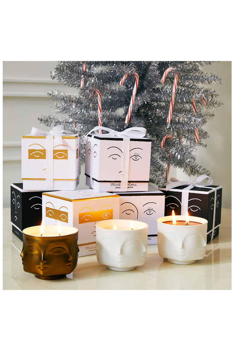 Muse D'Or Candle, Alternate, color, Gold