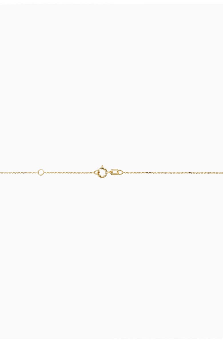 Oradina 14K Yellow Gold Lexington Lock Pendant Necklace, Alternate, color, Yellow Gold