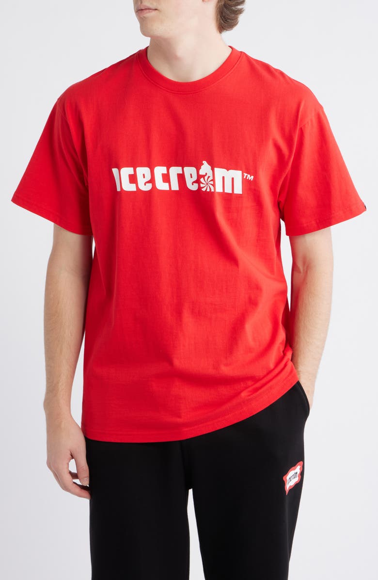 ICECREAM Classico Graphic T-Shirt, Main, color, Goji Berry