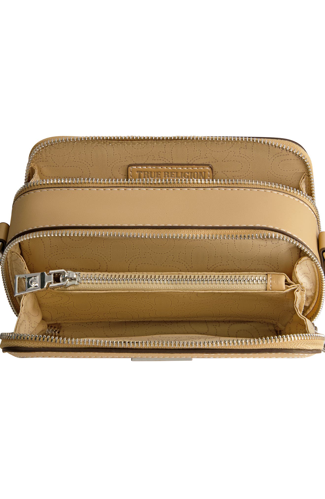 Horseshoe Plaque Crossbody Camera Bag, Alternate, color, BLUSH