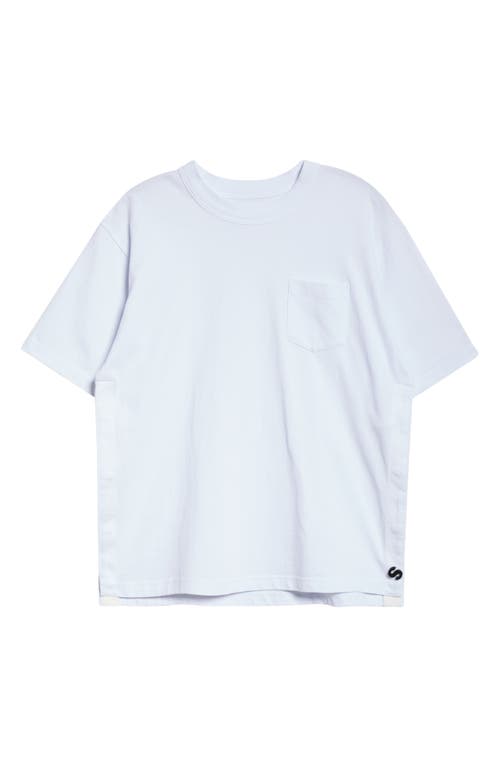 Sacai Cotton Pocket T-shirt In White 101