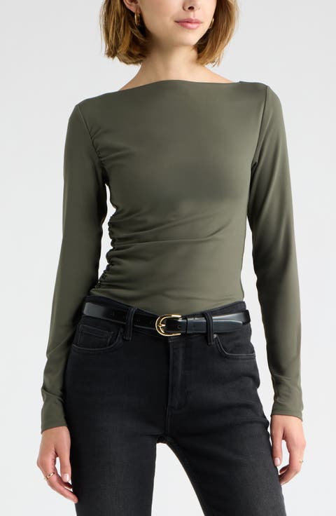 Ruched Side Top