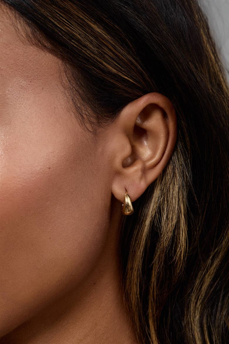 Aneesa Hoops, Alternate, color, Gold