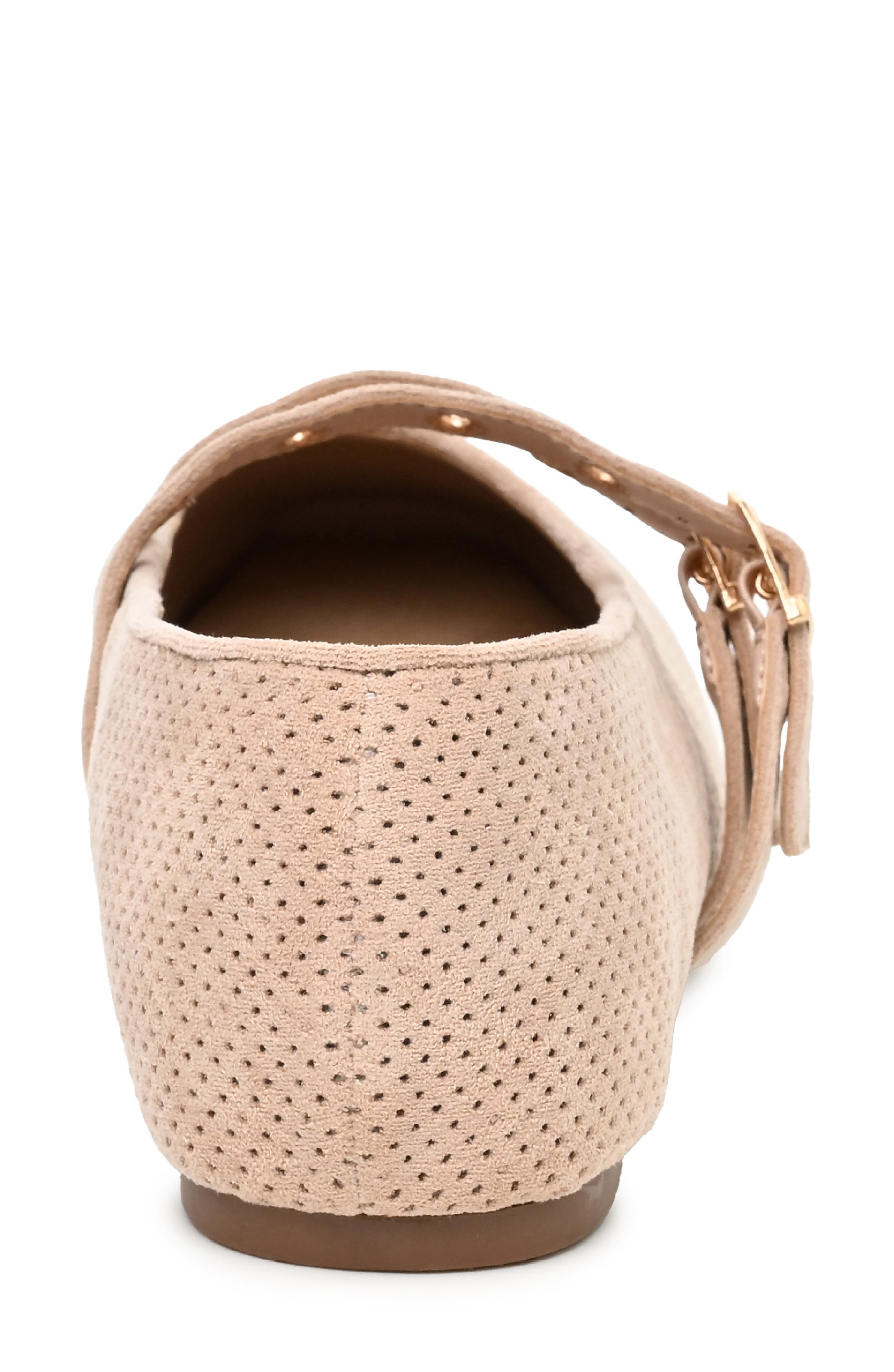 Mazz Mary Jane Flat, Alternate, color, BEIGE MICRO