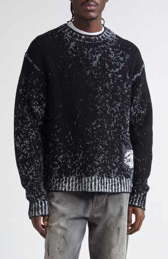 Acne Studios Acid Wash Cotton Sweater | Nordstrom Acne Studios Acid Wash Cotton Sweater | Nordstrom