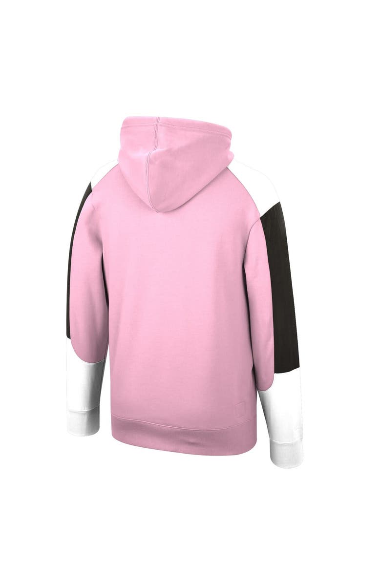 Mitchell & Ness Men's Mitchell & Ness Pink Inter Miami CF Fusion Fleece Pullover Hoodie, Alternate, color, 