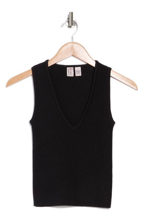 Love By Design Sandy V-neck Sweater Tank