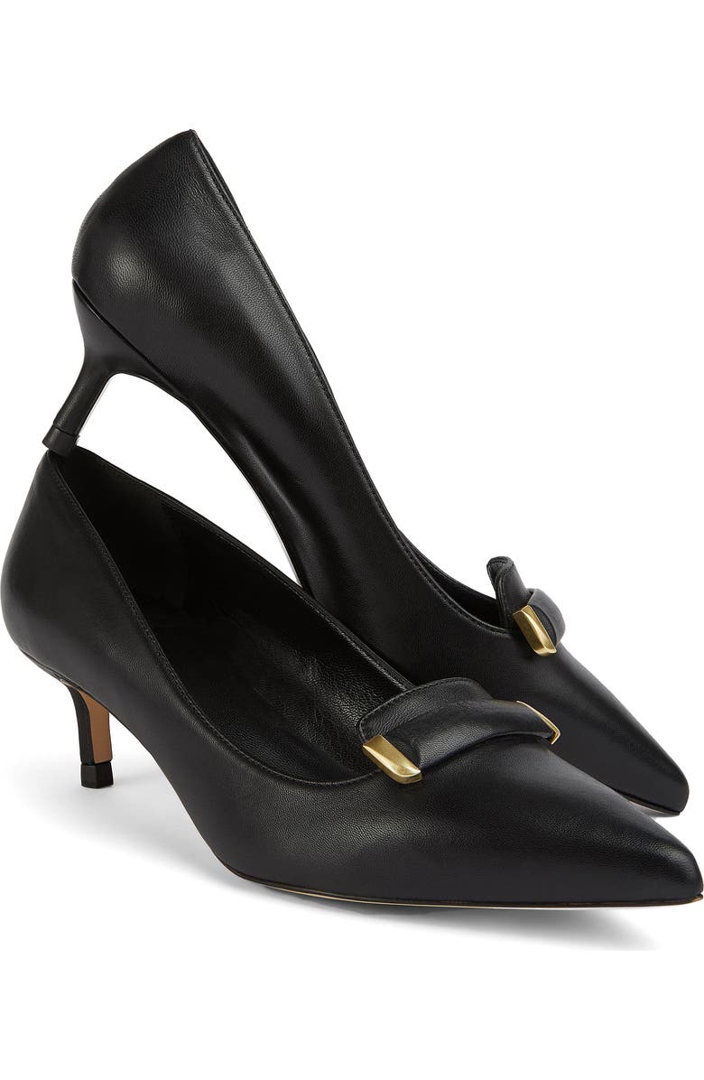 LK Bennett Caryn Pointed Toe Pump, Alternate, color, Black