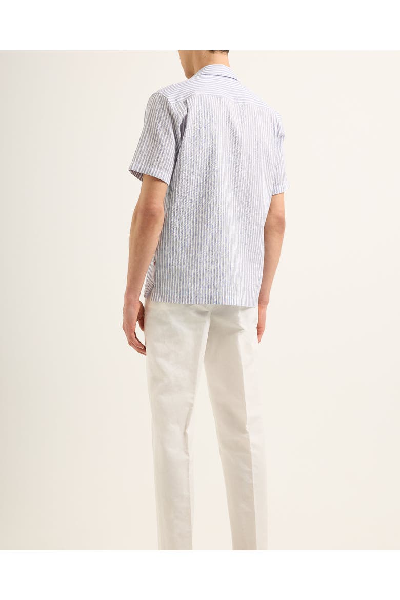 Maitan Relaxed-Fit Shirt, Alternate, color, BLUE/WHITE STRIPE