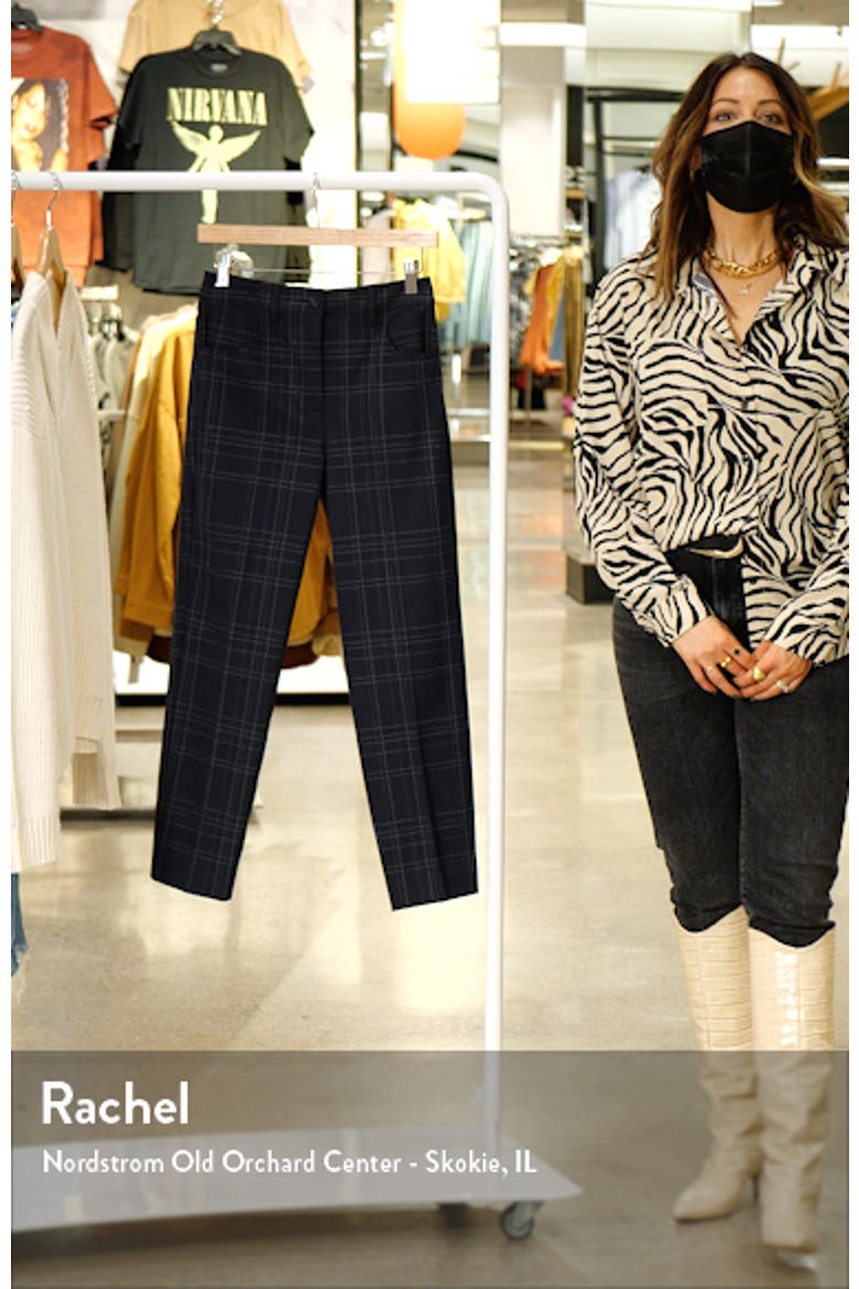 Treeca Dover Windowpane Plaid Trousers video