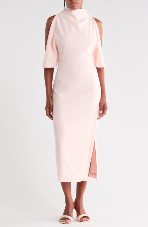 Petra Cold Shoulder Midi Dress