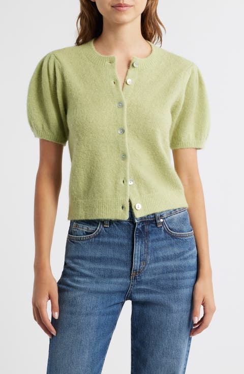 Women's Puff Sleeve Cardigan Sweaters | Nordstrom
