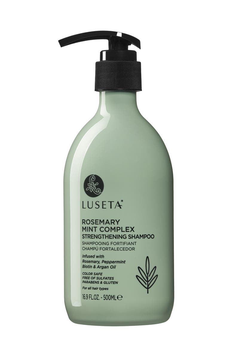 LUSETA Rosemary Mint Complex Shampoo, Main, color, 16.9 Oz.