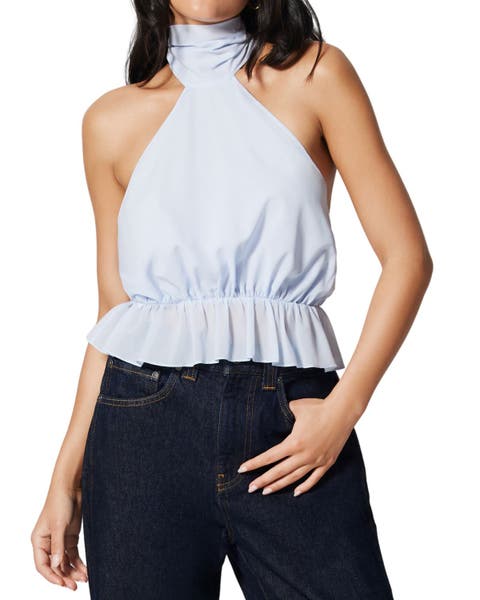 Georgette Halter Top