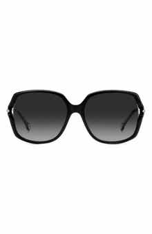 Carolina Herrera 58mm Square Sunglasses