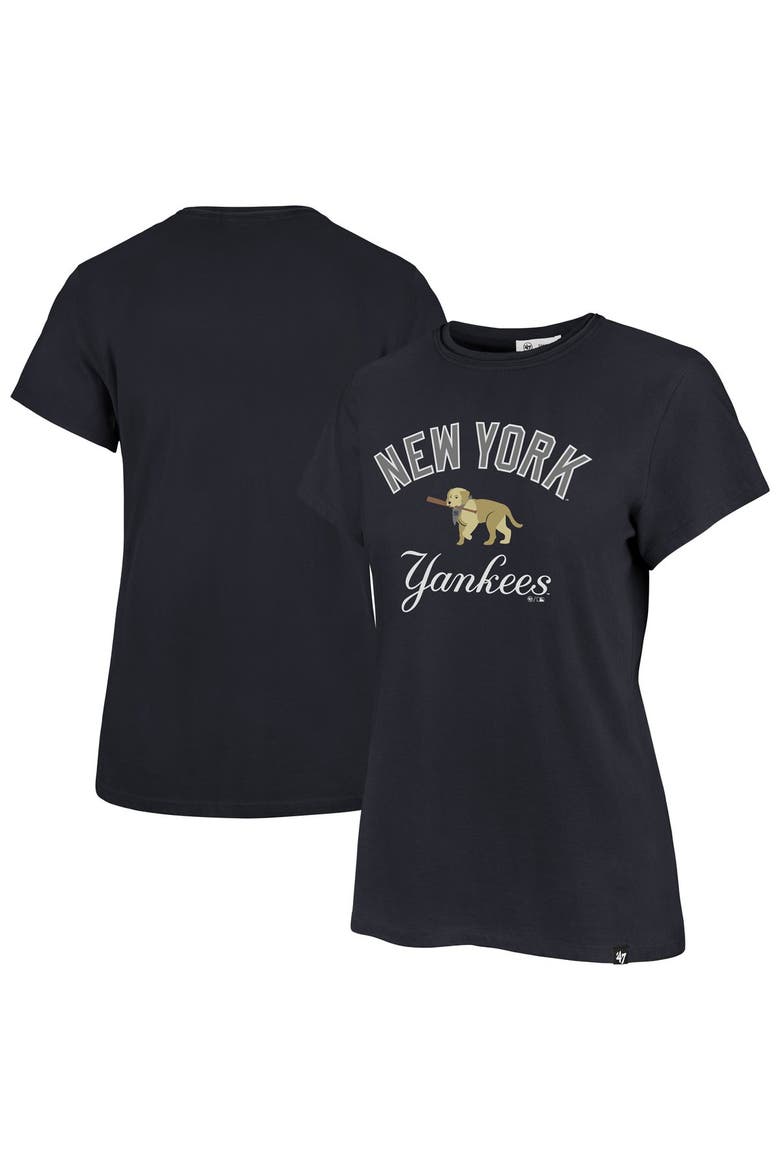 Women's '47 Navy New York Yankees Regional Frankie T-Shirt, Main, color, Navy