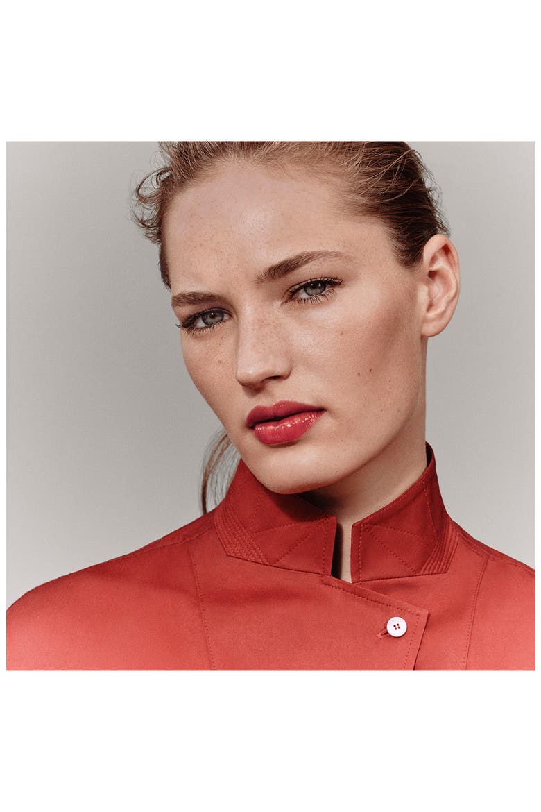 Rouge Hermès - Shiny Lipstick in 72 Rouge Bruni (Limited Edition), Alternate, color, 72 ROUGE BRUNI