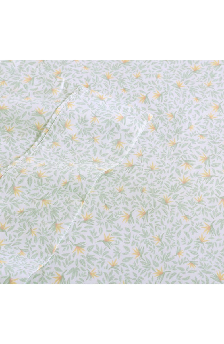Tommy Bahama Crane Flower 200 Thread Count Sheet Set, Alternate, color, Sage