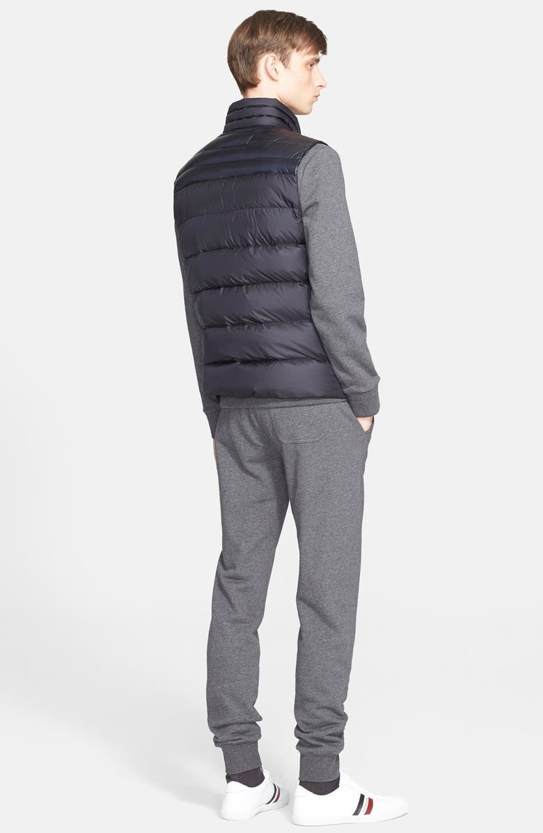 Moncler 'Dupres' Two-Tone Quilted Down Vest, Alternate, color, 