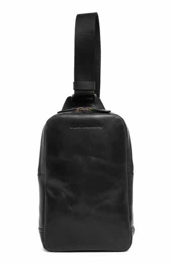 Johnston & Murphy Hunter Glazed Sling Bag