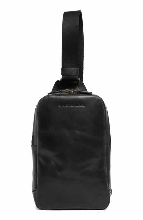 Johnston & Murphy Hunter Glazed Sling Bag