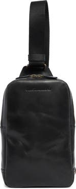 Johnston & Murphy Hunter Glazed Sling Bag
