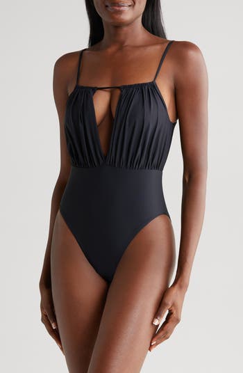 SINCETHEN ■ Midnight Backless Mini One Piece Seminyak One Piece Midnight Black
