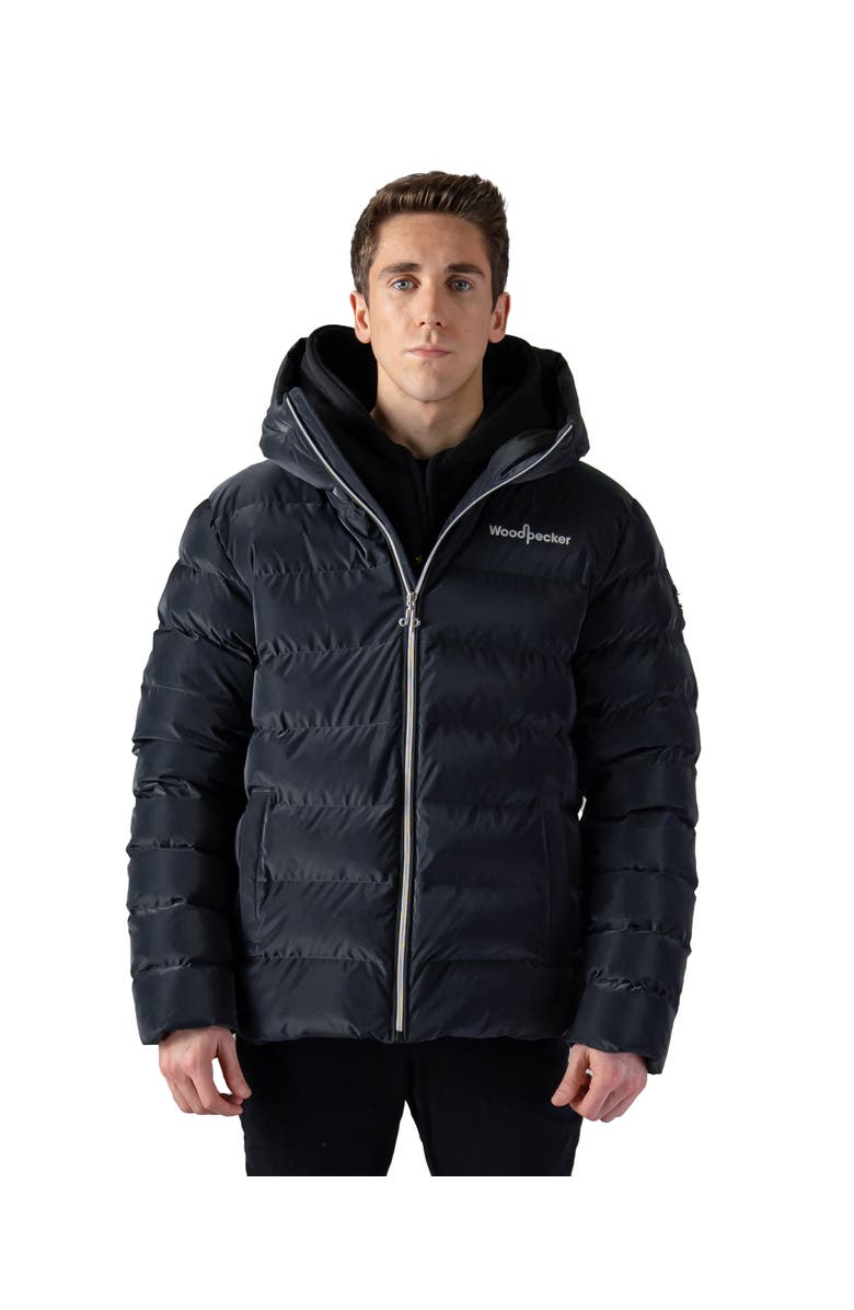 Woodpecker Men's Sparrow Medium Weight Coat, Main, color, Black Diamond