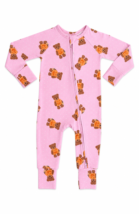 Polka Dot Little Boo Bear Romper
