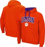 COLOSSEUM Men's Colosseum Orange Clemson Tigers Big & Tall Arch & Logo 2.0 Pullover Hoodie