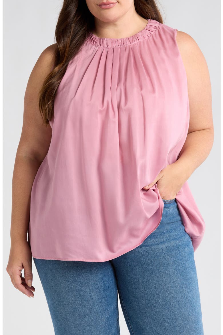 Ciri Sleeveless Tencel® Top, Main, color, BLUSH PINK