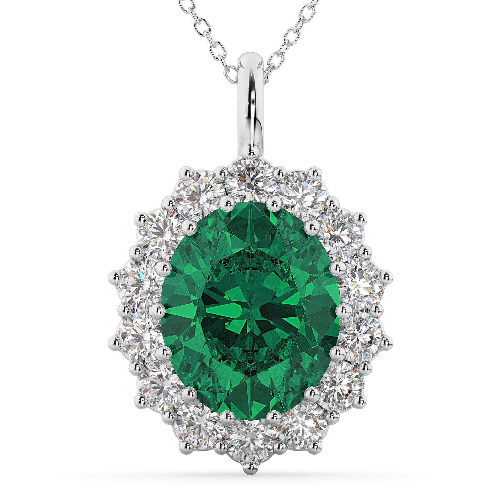 selected 6.40ct/White Gold