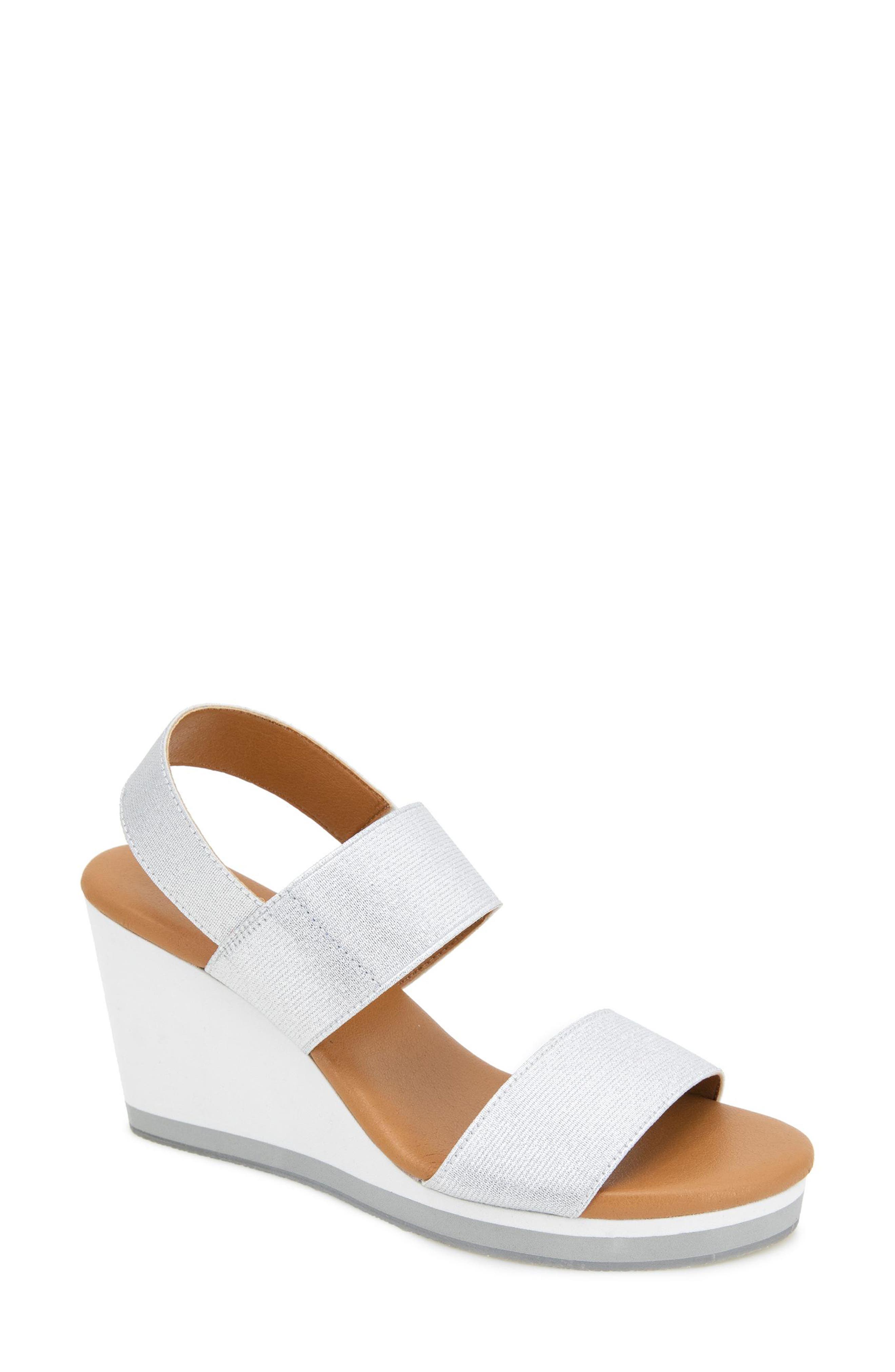 André Assous Nikola Slingback Wedge Sandal, Main, color, 