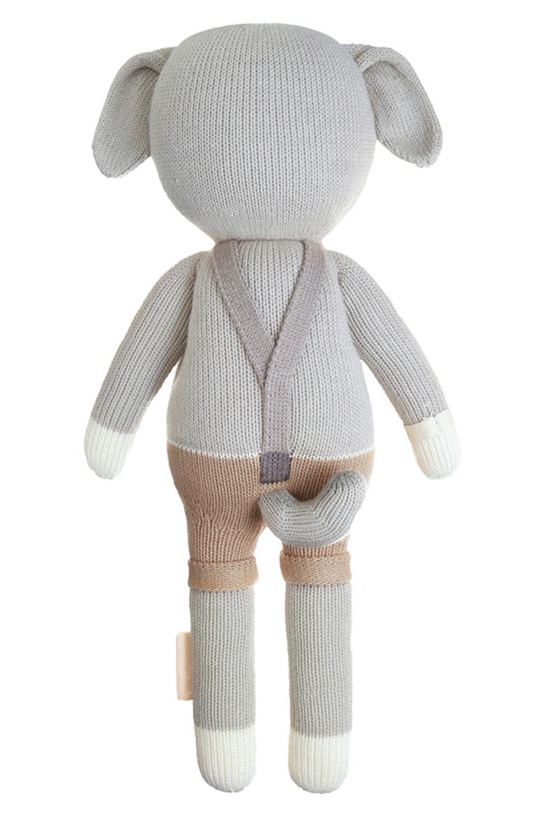 cuddle + kind Noah the Dog Stuffed Animal, Alternate, color, GREY