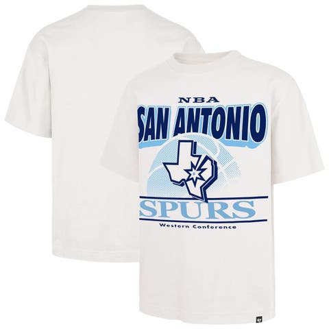 Men's '47  White San Antonio Spurs City Edition Shifty Foundation T-Shirt